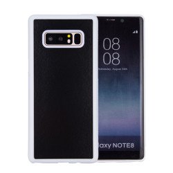 Galaxy Note 8 Magic Anti-Gravity Material Case Sticks to Smooth Surface (White)
